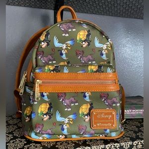 Disney Loungefly safari Kingdom Hearts Mini Backpack.